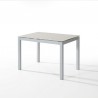 Mesa extensible Tesa en porcelánico