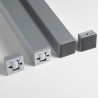 Mesa Tesa extensible en cristal