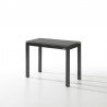 Mesa de cocina Lugano extensible en cristal
