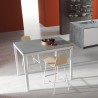 Mesa de cocina LEO porcelánico fija