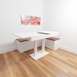 mesa de cocina extensible Weiss