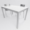 Mesa de cocina fija leo cristal