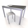 Mesa Leo porcelánico para cocina