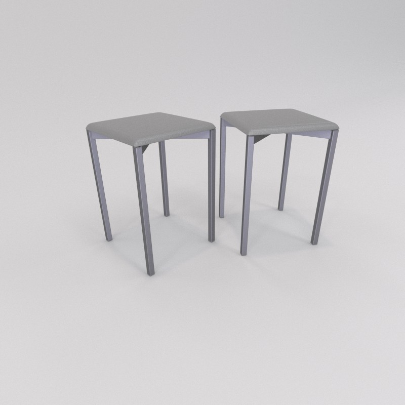 Taburete de cocina bajo Bora