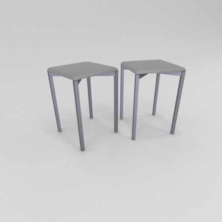 Taburete de cocina bajo Bora