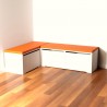 Banco de cocina Cuore naranja