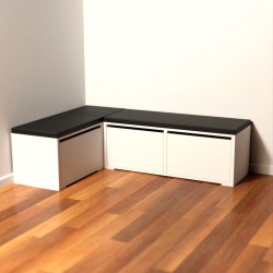 Banco de cocina Cuore negro