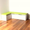 Banco de cocina Cuore verde pistacho