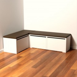 Banco de cocina Cuore wengue