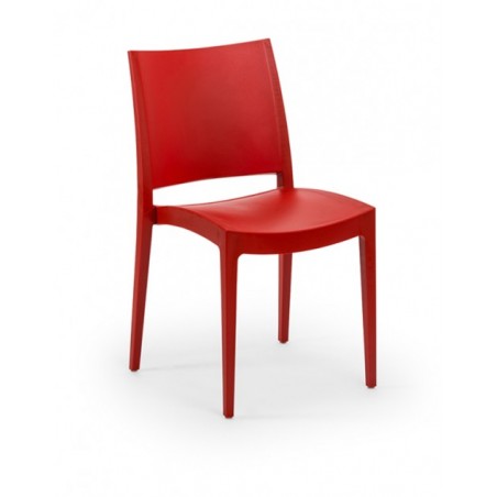 Silla de cocina LOVE rojo