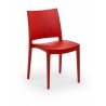 Silla de cocina LOVE rojo