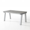 Mesa de cocina extensible KO en porcelánico