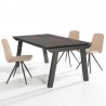 Mesa de cocina extensible KO en porcelánico