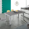 Mesa de cocina extensible KO en porcelánico