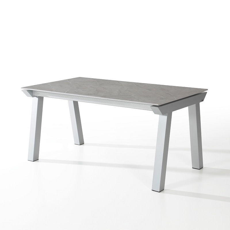 mesa de cocina Ko fija en porcelánico