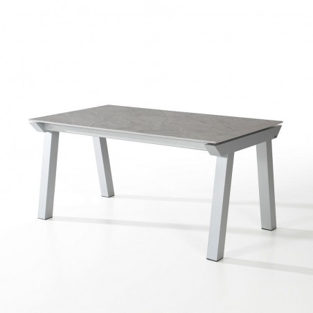 mesa de cocina Ko fija en porcelánico