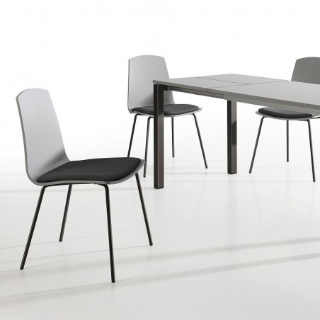 Mesa de cocina fenicia extensible en porcelánico