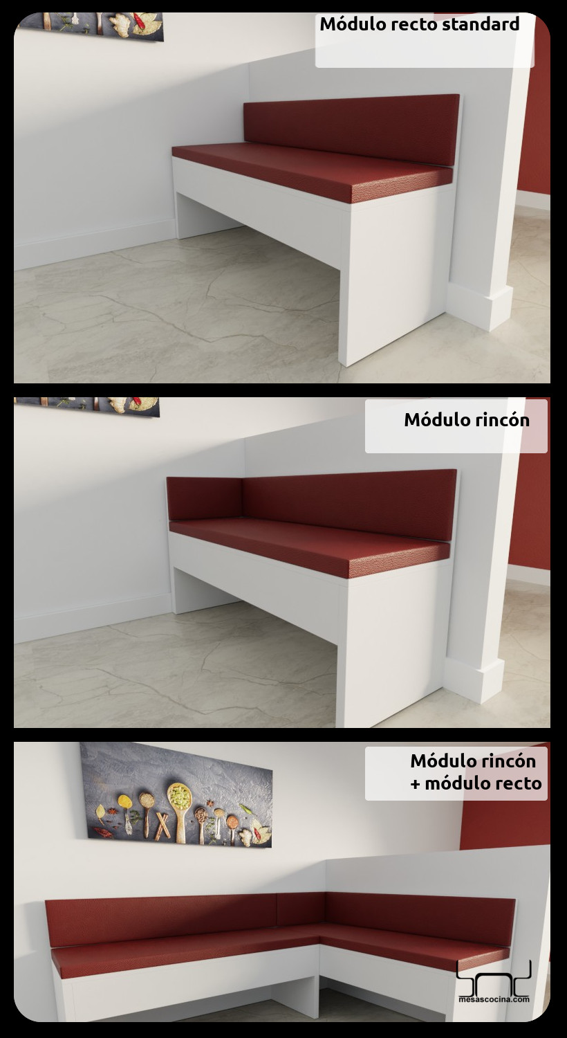 Rinconera de cocina Weiss a medida