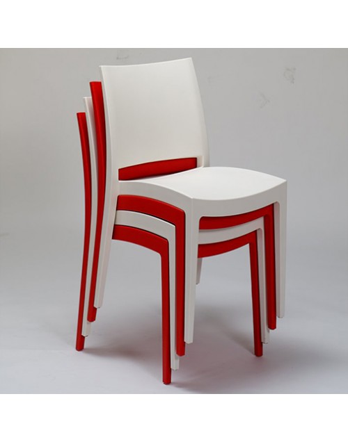 Silla de cocina apilable LOVE